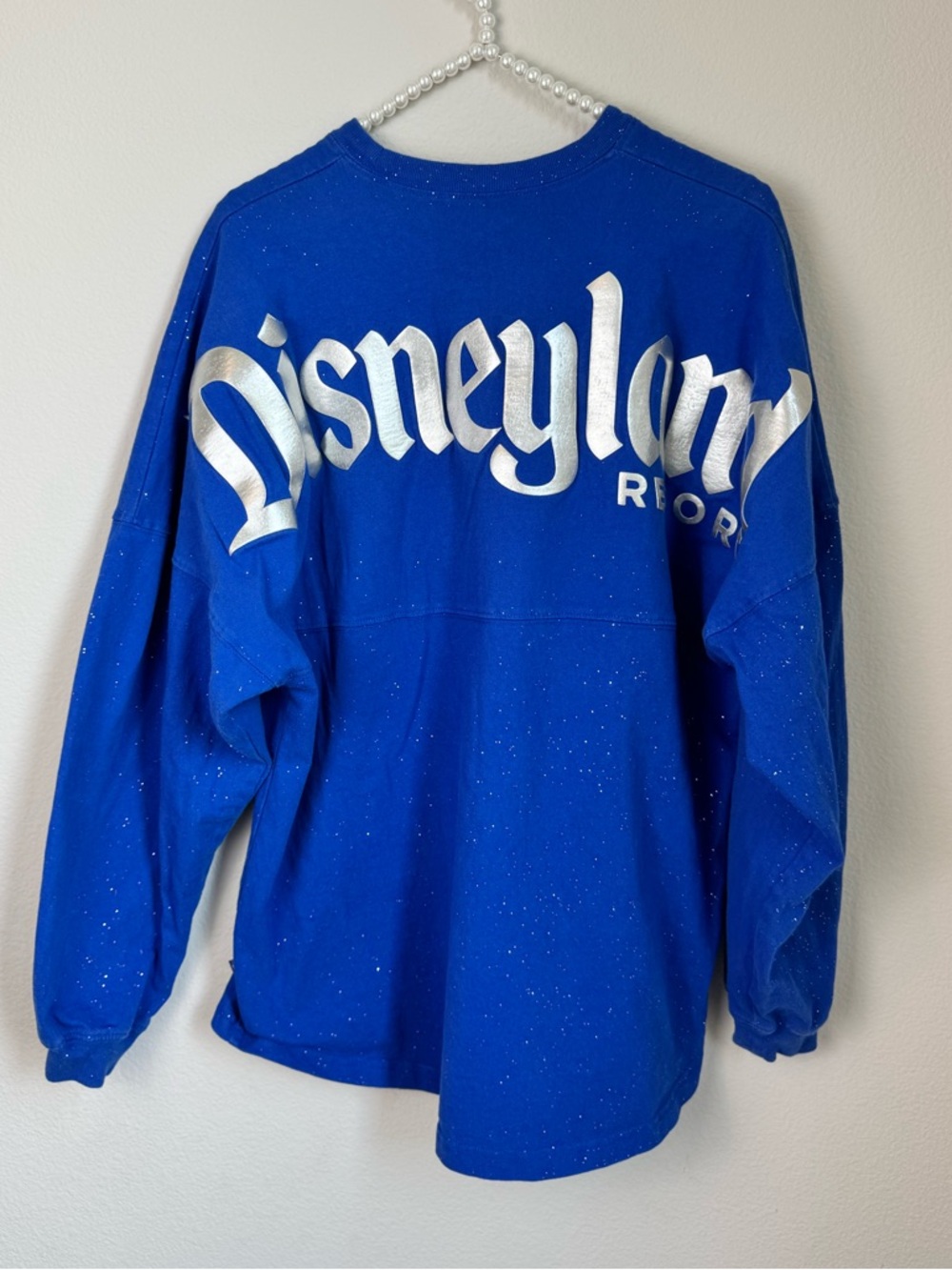 Disneyland resort blue Jersey sweater